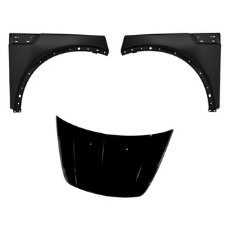 Replacement - 3-Piece (Hood Panel, Front Driver and Passenger Side Fender) (CAPA Certified)