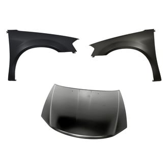 Replacement - 3-Piece (Hood Panel, Front Driver and Passenger Side Fender)