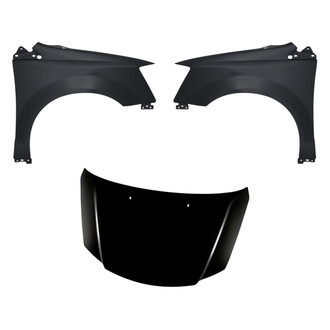 Replacement BNDL-203086 - 3-Piece (Hood Panel, Front Driver and Passenger Side Fender) (Standard Line)