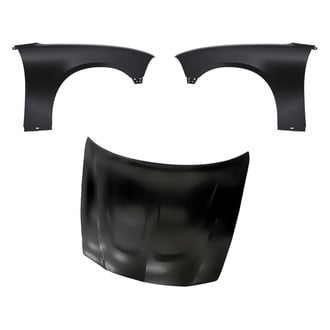 Replacement - 3-Piece (Hood Panel, Front Driver and Passenger Side Fender) (Standard Line)