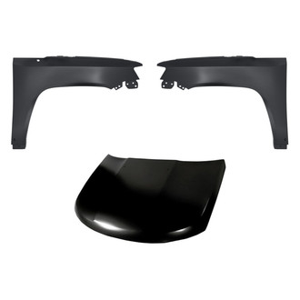 Replacement - 3-Piece (Hood Panel, Front Driver and Passenger Side Fender) (Standard Line)