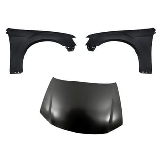 Replacement - 3-Piece (Hood Panel, Front Driver and Passenger Side Fender) (Standard Line)