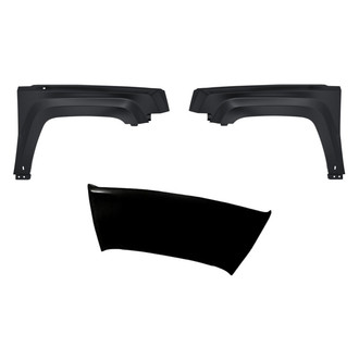 Replacement - 3-Piece (Hood Panel, Front Driver and Passenger Side Fender) (Standard Line)