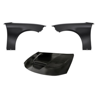 Replacement - 3-Piece (Hood Panel, Front Driver and Passenger Side Fender) (Standard Line)