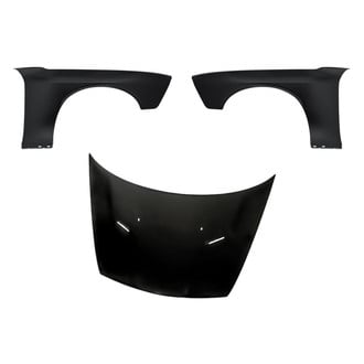 Replacement - 3-Piece (Hood Panel, Front Driver and Passenger Side Fender) (CAPA Certified)