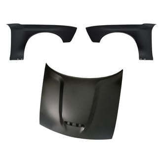 Replacement - 3-Piece (Hood Panel, Front Driver and Passenger Side Fender) (Standard Line)