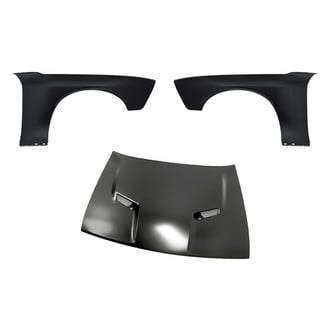 Replacement - 3-Piece (Hood Panel, Front Driver and Passenger Side Fender) (Standard Line)