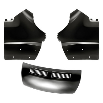 Replacement - 3-Piece (Hood Panel, Front Driver and Passenger Side Fender) (CAPA Certified)