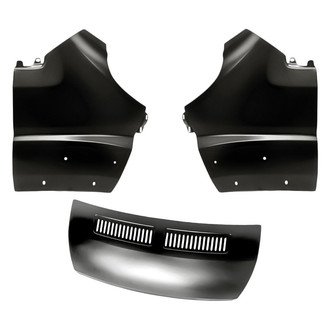 Replacement - 3-Piece (Hood Panel, Front Driver and Passenger Side Fender) (Standard Line)