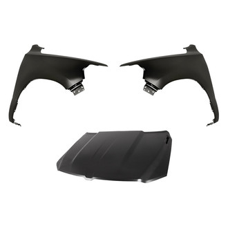 Replacement - 3-Piece (Hood Panel, Front Driver and Passenger Side Fender) (Standard Line)