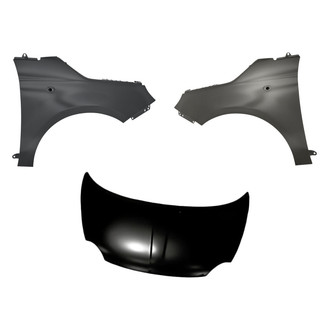 Replacement - 3-Piece (Hood Panel, Front Driver and Passenger Side Fender) (Standard Line)