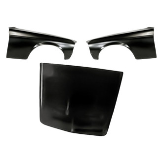 Replacement - 3-Piece (Hood Panel, Front Driver and Passenger Side Fender) (Standard Line)