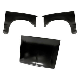 Replacement - 3-Piece (Hood Panel, Front Driver and Passenger Side Fender)