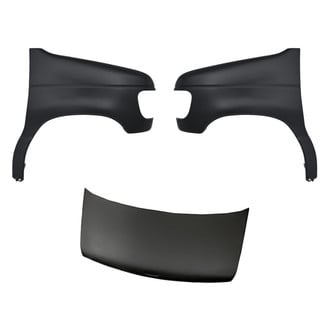 Replacement - 3-Piece (Hood Panel, Front Driver and Passenger Side Fender)