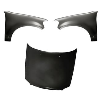Replacement - 3-Piece (Hood Panel, Front Driver and Passenger Side Fender) (Standard Line)