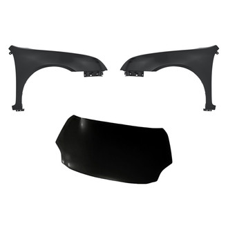 Replacement - 3-Piece (Hood Panel, Front Driver and Passenger Side Fender) (Standard Line)