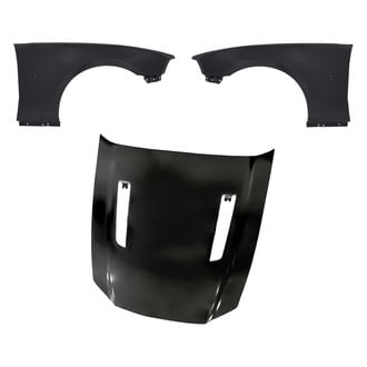 Replacement - 3-Piece (Hood Panel, Front Driver and Passenger Side Fender) (CAPA Certified)
