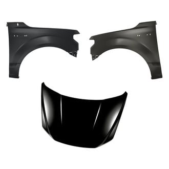 Replacement - 3-Piece (Hood Panel, Front Driver and Passenger Side Fender) (Standard Line)