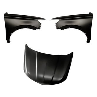 Replacement - 3-Piece (Hood Panel, Front Driver and Passenger Side Fender) (Standard Line)