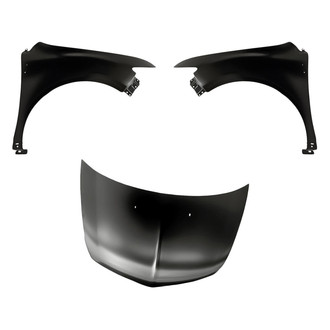 Replacement BNDL-203630 - 3-Piece (Hood Panel, Front Driver and Passenger Side Fender) (CAPA Certified)