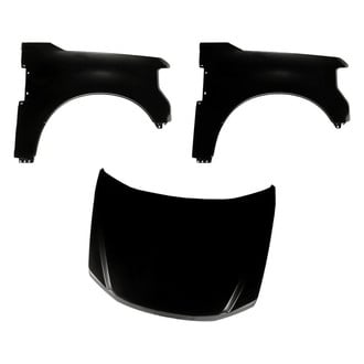 Replacement - 3-Piece (Hood Panel, Front Driver and Passenger Side Fender) (Standard Line)