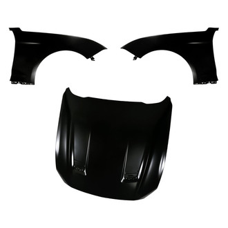 Replacement - 3-Piece (Hood Panel, Front Driver and Passenger Side Fender) (Standard Line)