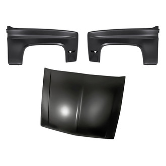 Replacement BNDL-203716 - 3-Piece (Hood Panel, Front Driver and Passenger Side Fender) (Standard Line)