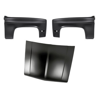 Replacement - 3-Piece (Hood Panel, Front Driver and Passenger Side Fender) (Standard Line)