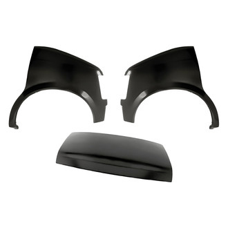 Replacement - 3-Piece (Hood Panel, Front Driver and Passenger Side Fender)