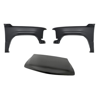 Replacement - 3-Piece (Hood Panel, Front Driver and Passenger Side Fender) (Standard Line)