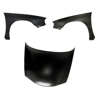 Replacement BNDL-203819 - 3-Piece (Hood Panel, Front Driver and Passenger Side Fender) (Standard Line)