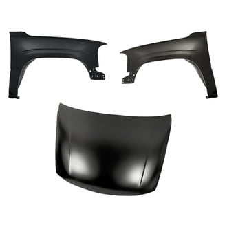 Replacement - 3-Piece (Hood Panel, Front Driver and Passenger Side Fender) (CAPA Certified)