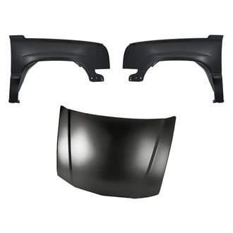 Replacement - 3-Piece (Hood Panel, Front Driver and Passenger Side Fender)