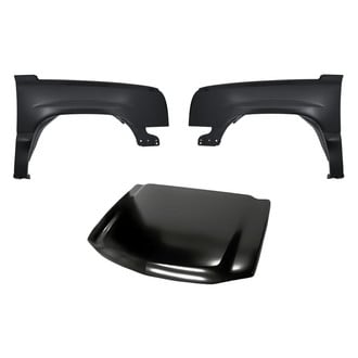 Replacement - 3-Piece (Hood Panel, Front Driver and Passenger Side Fender)