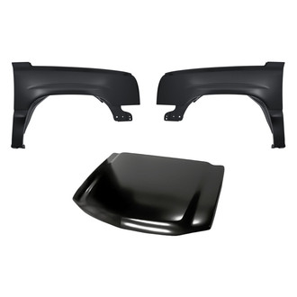 Replacement BNDL-203848 - 3-Piece (Hood Panel, Front Driver and Passenger Side Fender) (Standard Line)