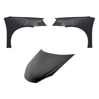Replacement - 3-Piece (Hood Panel, Front Driver and Passenger Side Fender) (Standard Line)