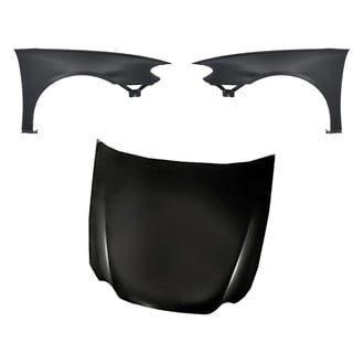Replacement - 3-Piece (Hood Panel, Front Driver and Passenger Side Fender) (CAPA Certified)