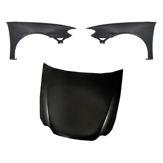 Replacement BNDL-203872 - 3-Piece (Hood Panel, Front Driver and Passenger Side Fender) (Standard Line)