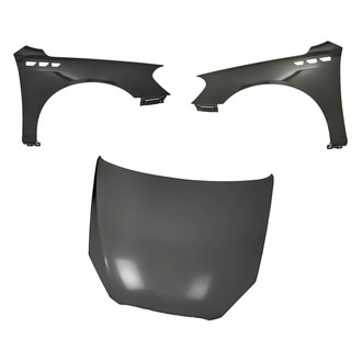 Replacement BNDL-203894 - 3-Piece (Hood Panel, Front Driver and Passenger Side Fender) (Standard Line)
