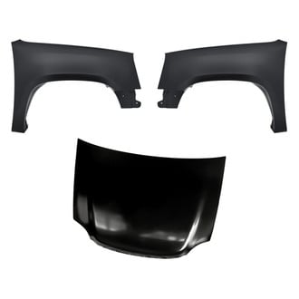 Replacement - 3-Piece (Hood Panel, Front Driver and Passenger Side Fender) (Standard Line)