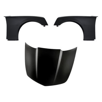 Replacement - 3-Piece (Hood Panel, Front Driver and Passenger Side Fender) (Standard Line)