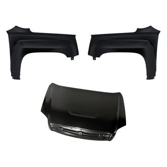 Replacement - 3-Piece (Hood Panel, Front Driver and Passenger Side Fender) (Standard Line)