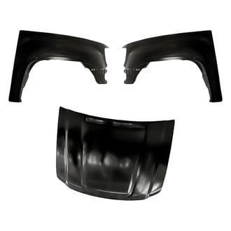 Replacement - 3-Piece (Hood Panel, Front Driver and Passenger Side Fender)