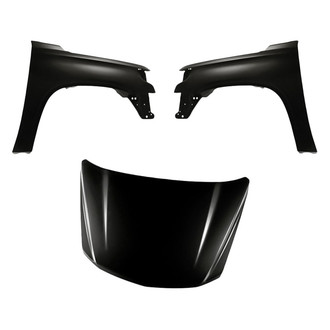 Replacement BNDL-204033 - 3-Piece (Hood Panel, Front Driver and Passenger Side Fender) (Standard Line)