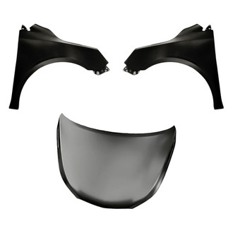 Replacement - 3-Piece (Hood Panel, Front Driver and Passenger Side Fender) (Standard Line)