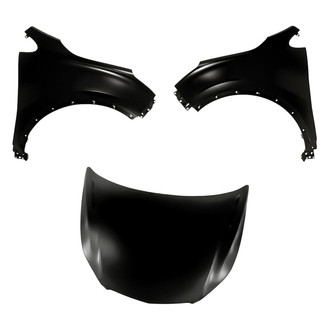 Replacement - 3-Piece (Hood Panel, Front Driver and Passenger Side Fender) (Standard Line)