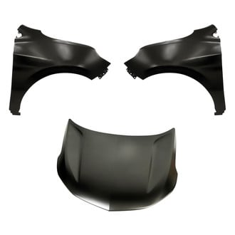 Replacement - 3-Piece (Hood Panel, Front Driver and Passenger Side Fender)