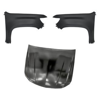 Replacement - 3-Piece (Hood Panel, Front Driver and Passenger Side Fender)