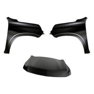 Replacement BNDL-204094 - 3-Piece (Hood Panel, Front Driver and Passenger Side Fender) (CAPA Certified)
