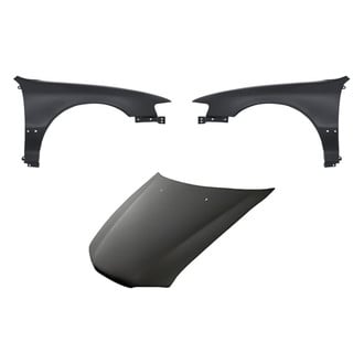 Replacement - 3-Piece (Hood Panel, Front Driver and Passenger Side Fender) (Standard Line)